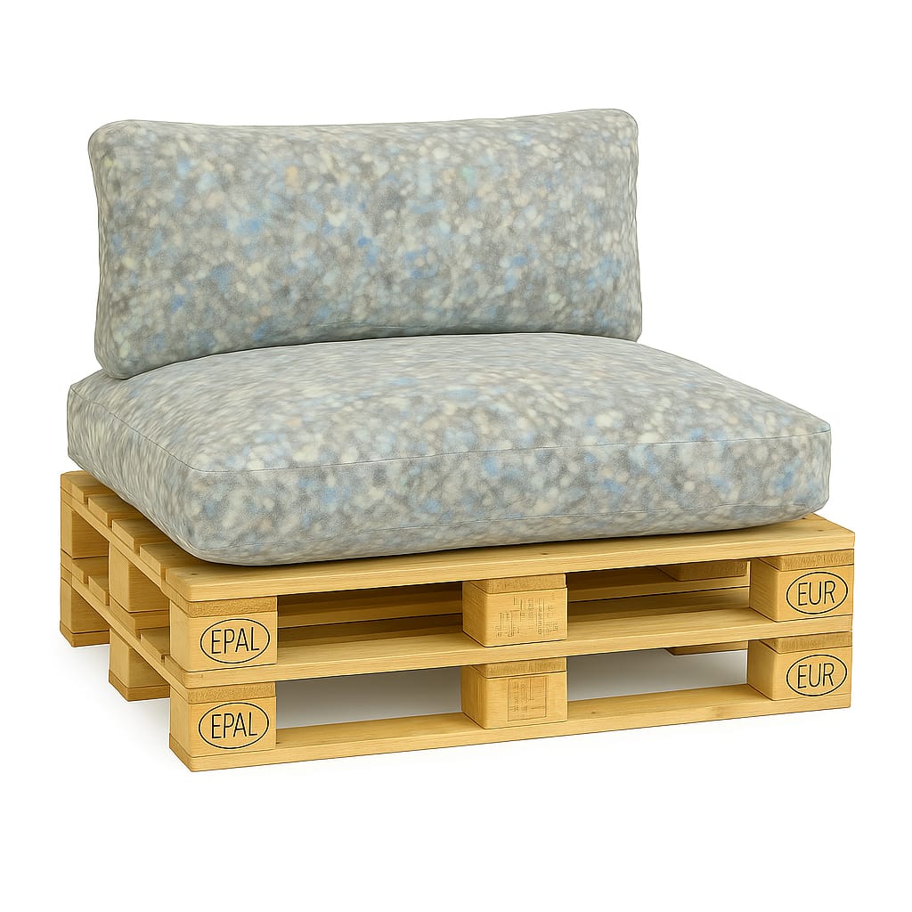 Palletkussenset zit & rug