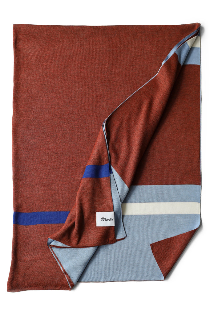 Sunbrella Plaids - Ruby Celeste Stripe