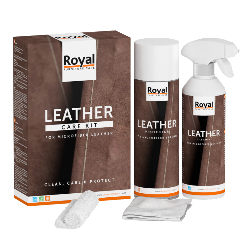 Microfibre Leather Care Kit