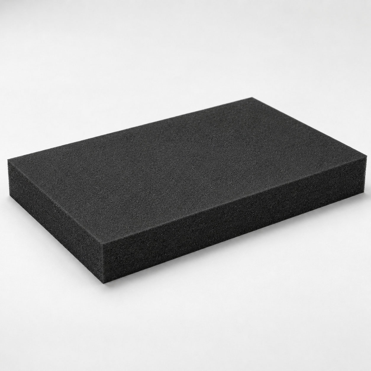 Zwart schuim 200 x 120 x 4 cm - Closed cell 